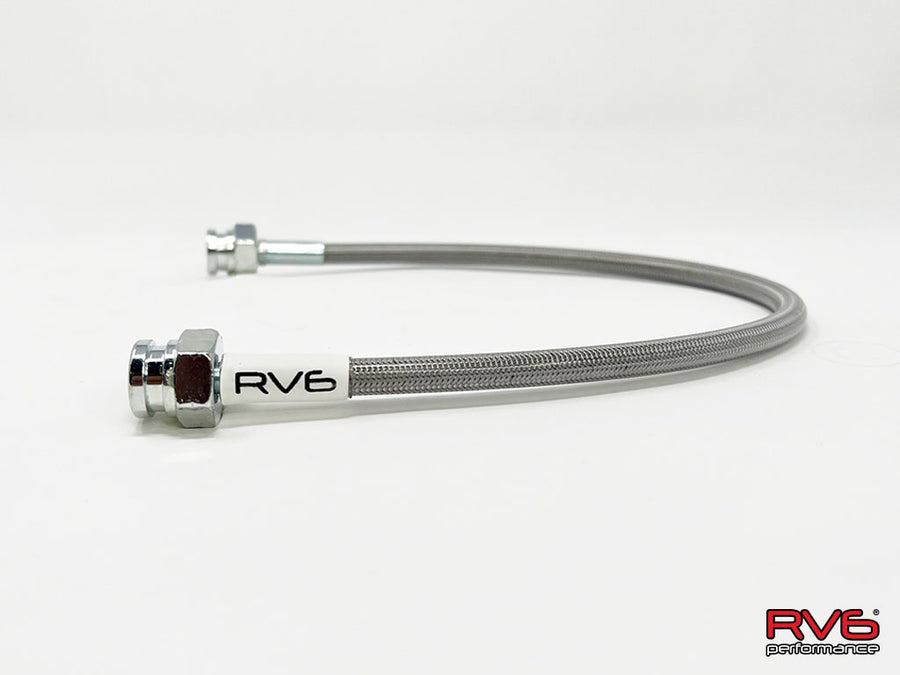 RV6 Braided Stainless Clutch Line for 16+ Civic (1.5T)