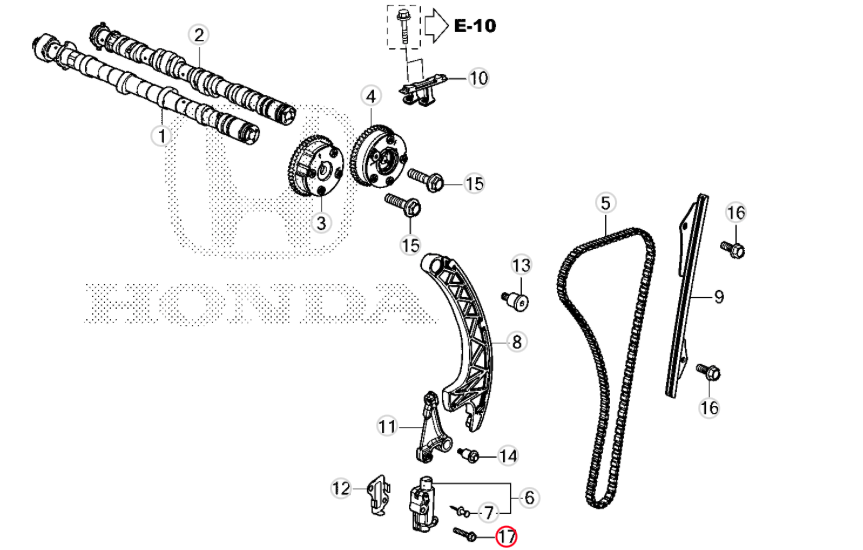 Honda Genuine Timing Kit for 2022+ Honda Civic Si