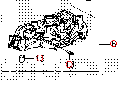Honda Genuine High Pressure Fuel Pump Base for 2022+ Honda Civic Si