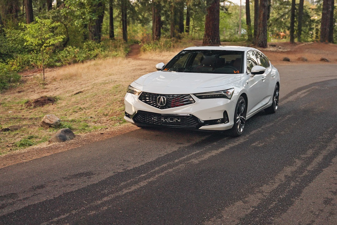 Underhood view of induction snorkel aligning with factory inlet