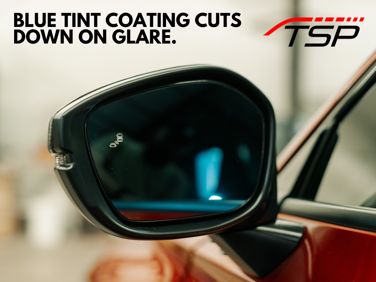 TSP Wide Angle Anti-Glare Side Mirrors for 22-26 Honda Civic & 26+ Honda Prelude