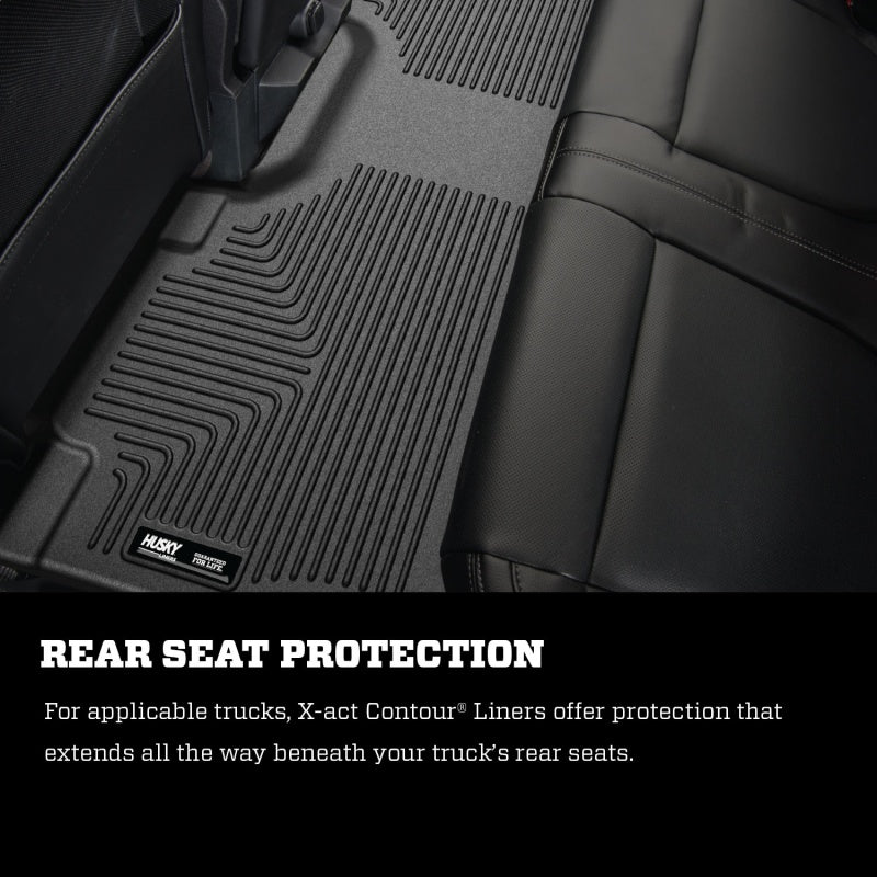 Husky Liners X-Act Contour Black Front Floor Liners for 2023+ Honda Accord