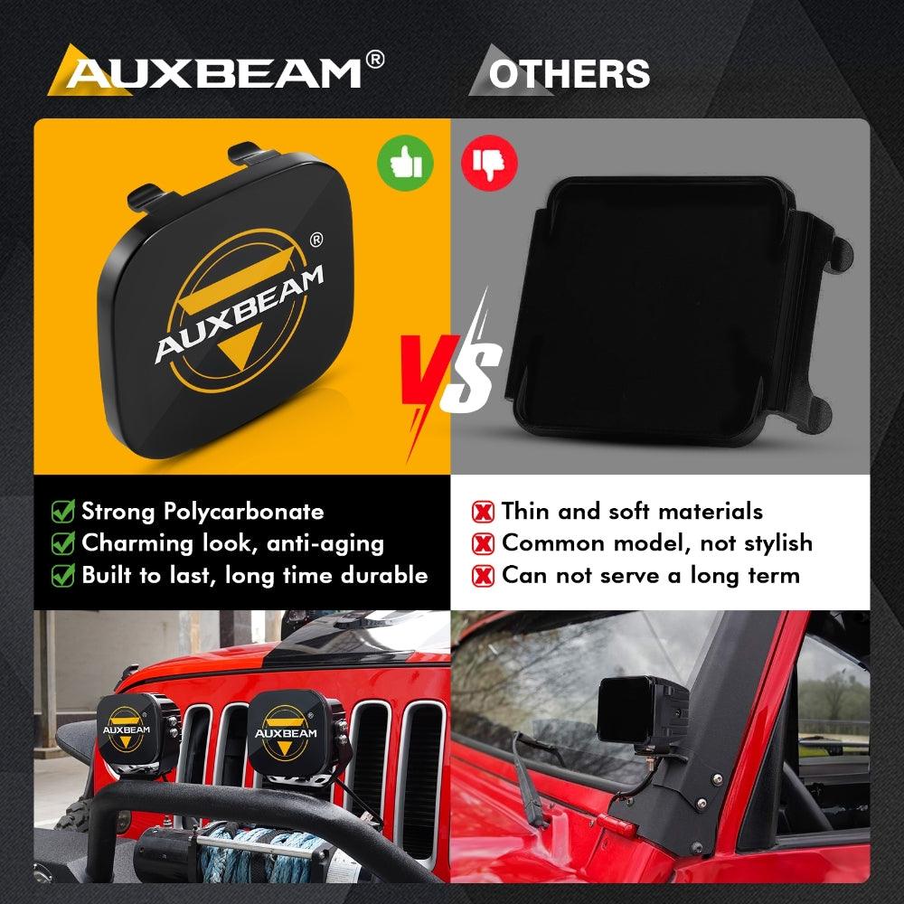 Auxbeam 5" LED Light Covers – Black