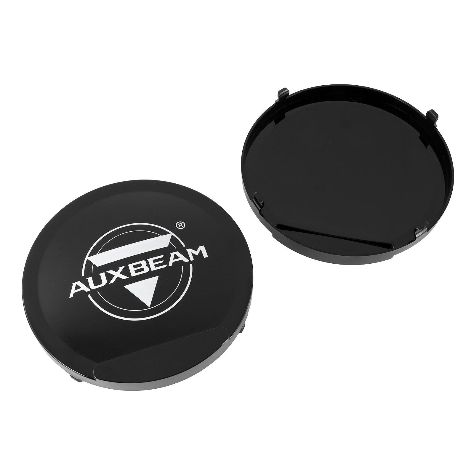 Auxbeam 9" Round LED Light Covers – Black (2-Pack)