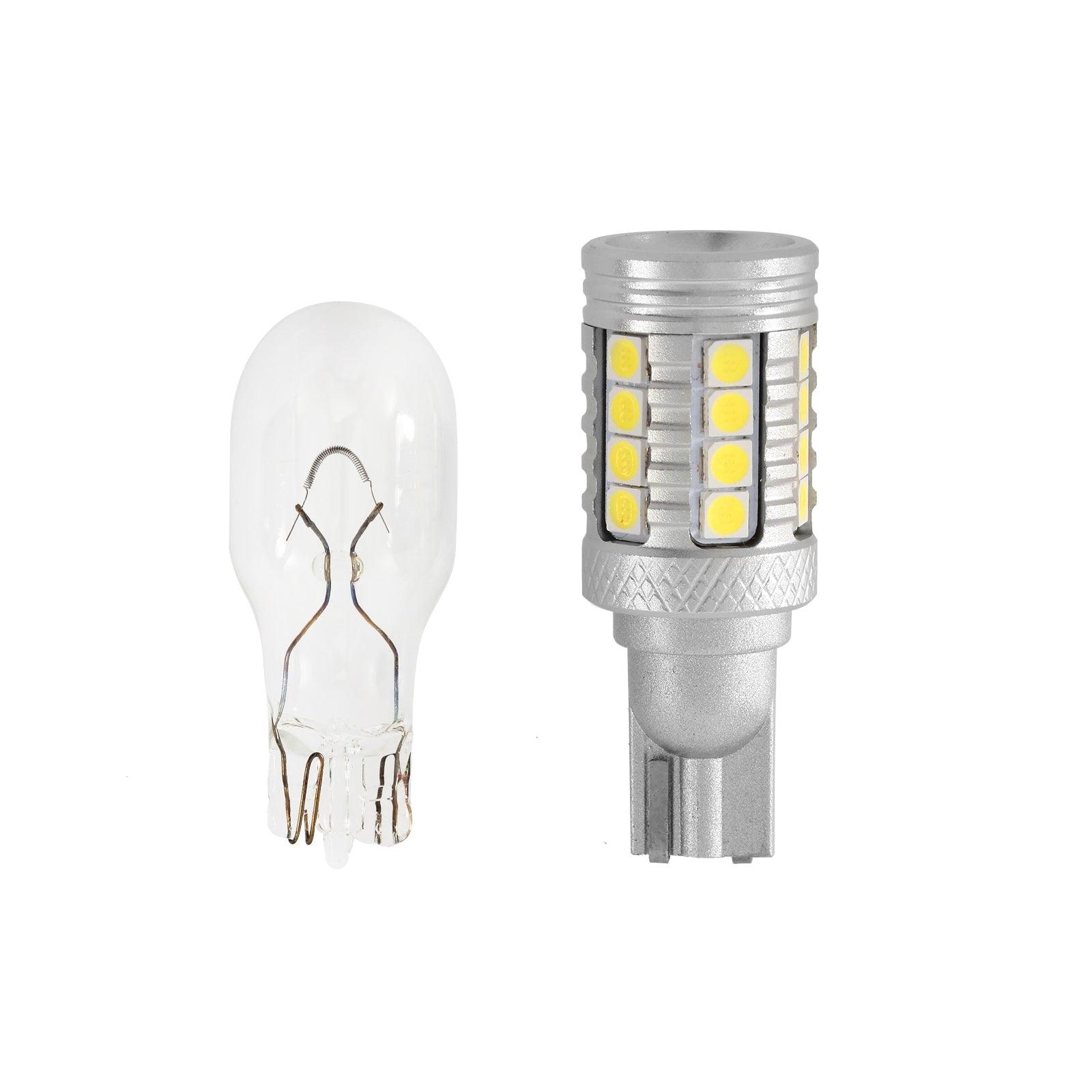 Auxbeam 912 / 921 T15 W16W LED Reverse & Backup Light Bulbs – B3 Series, 20W, 350% Brighter, 6500K White, CAN-Bus Error-Free (2 Pack)