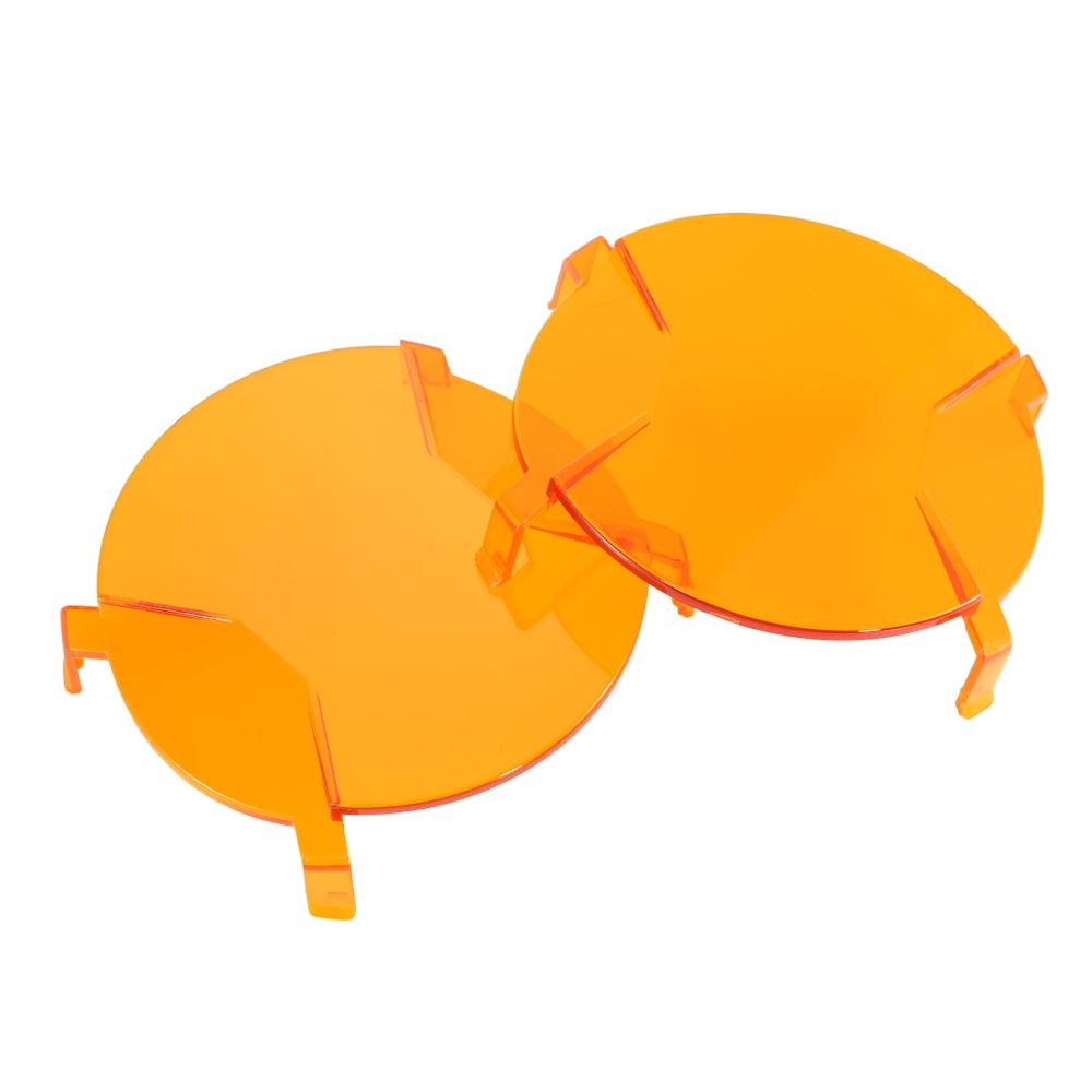 Auxbeam V-ULTRA Series LED Pod Light Covers – 3"/5"/7"/9", Dark Amber