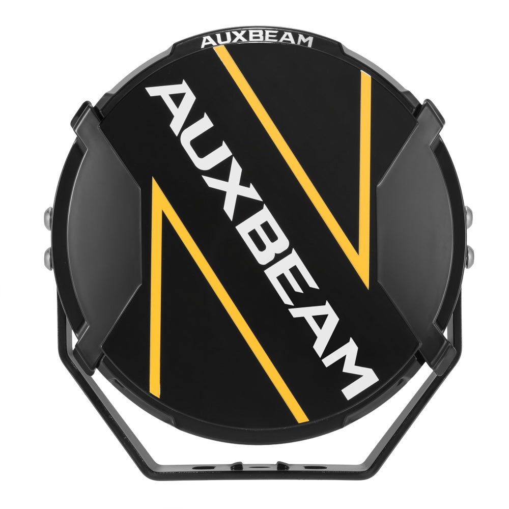 Auxbeam V-ULTRA Series 9" LED Side Shooter Driving Lights – 300W, Amber, Amber DRL