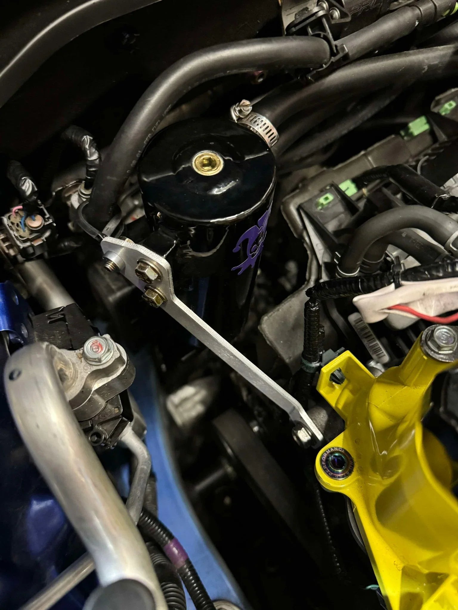 Wunderladen Racing Oil Catch Can (PCV) for 2022+ Honda Civic / 2023 Acura Integra 1.5T - ** Returned Item **