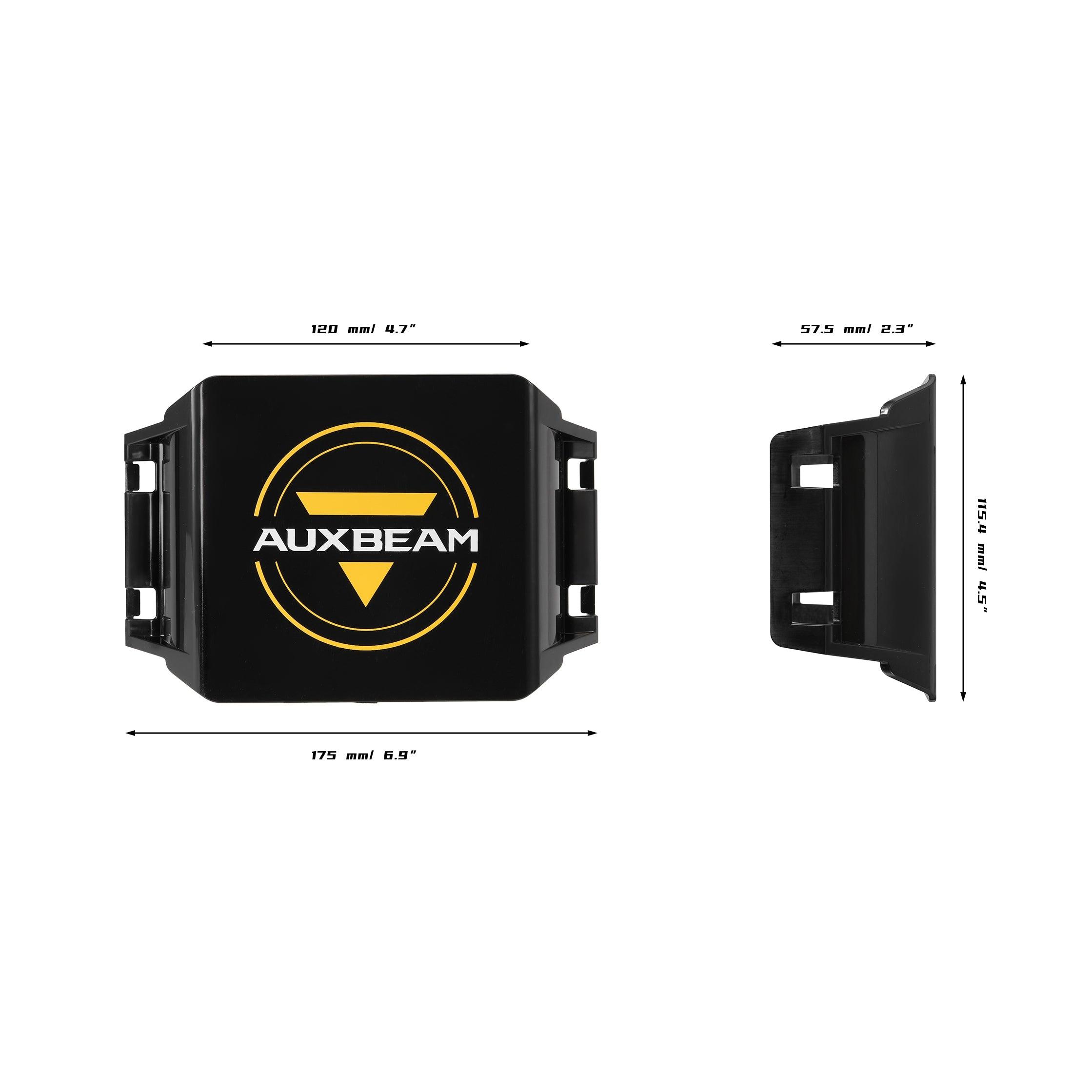 Auxbeam V-MAX Series LED Pod Light Covers – Black