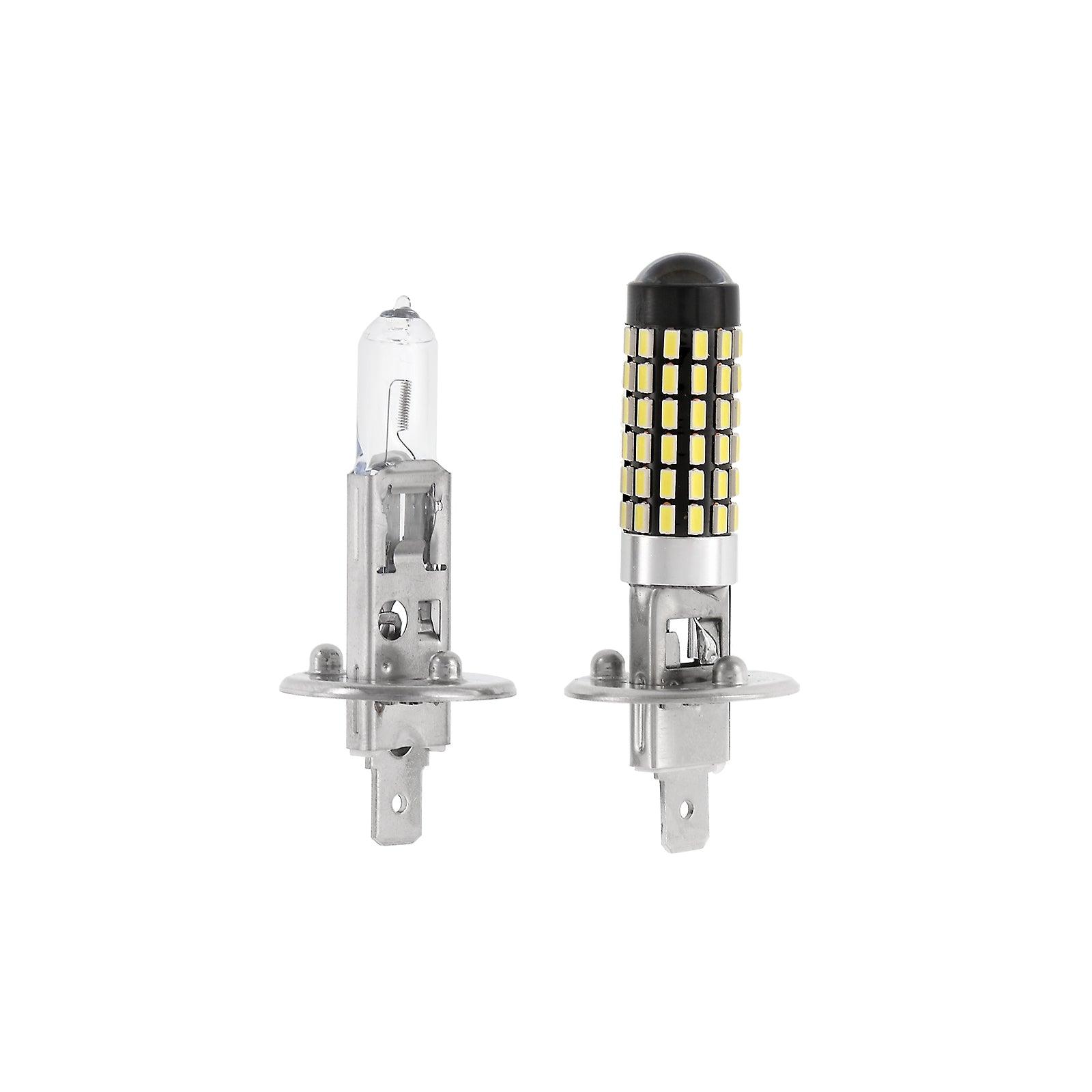 Auxbeam H1 LED Fog Light & DRL Bulbs – 6W, 2000LM, 6500K White (2 Pack)