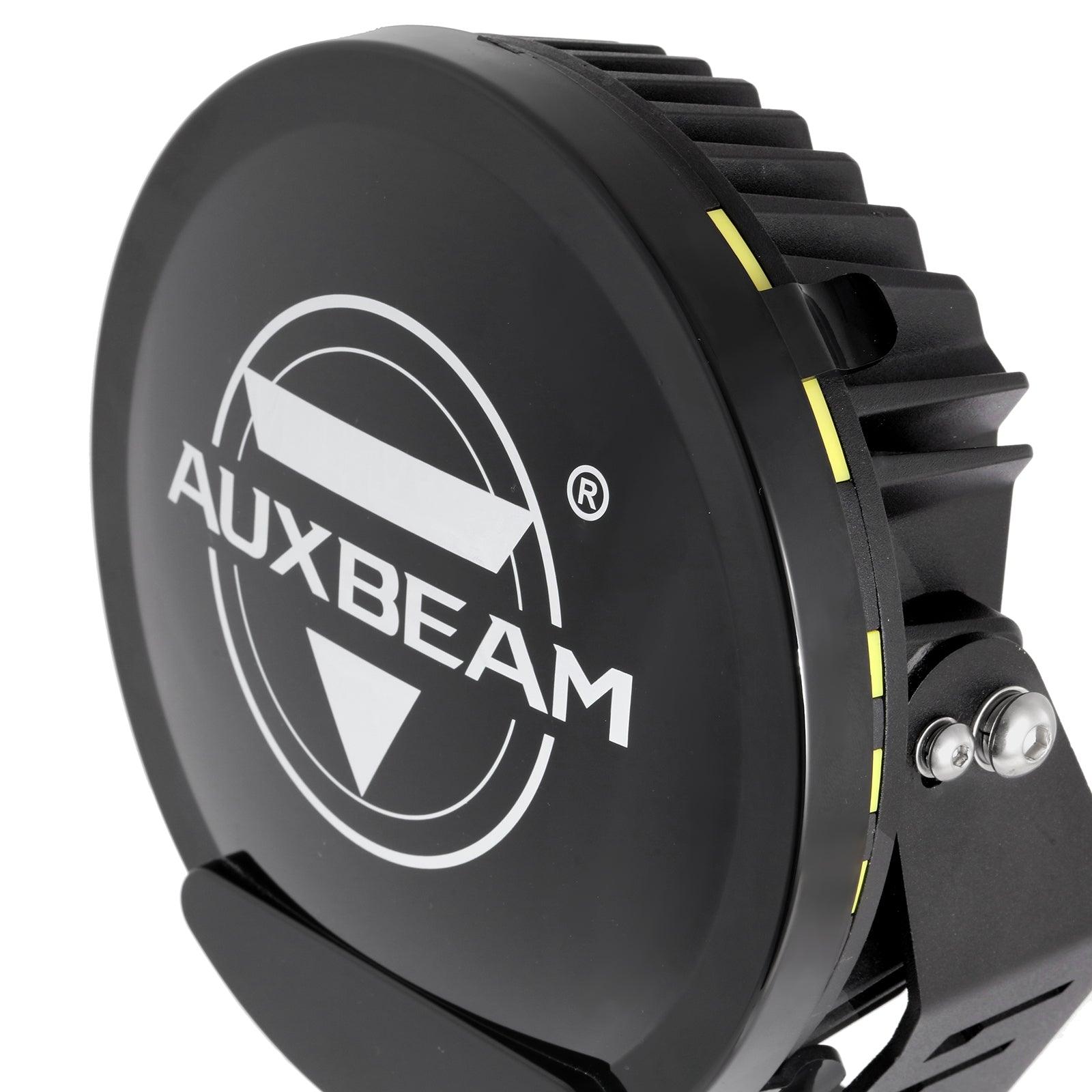 Auxbeam 7" Round LED Light Covers – Black (2-Pack)