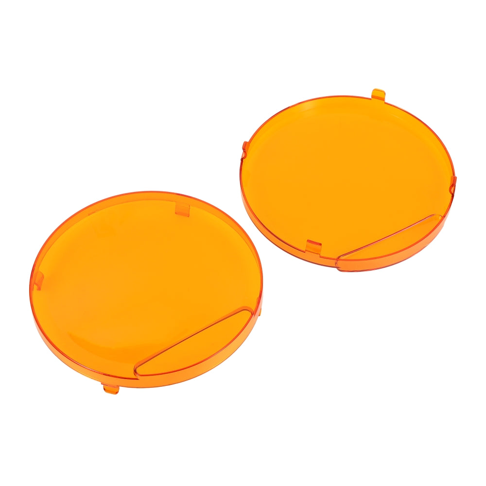 Auxbeam 360 PRO / RAY-L Series LED Driving Light Covers – 7"/9", Dark Amber
