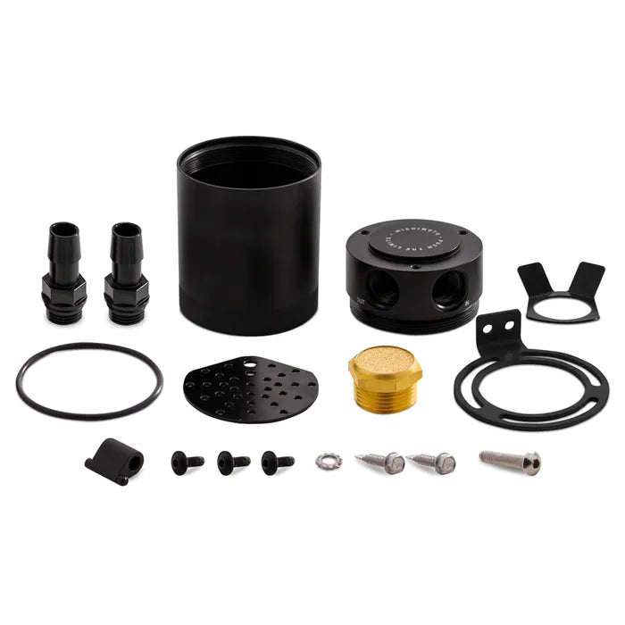 Mishimoto Universal Dual Port Compact Baffled Oil Catch Can