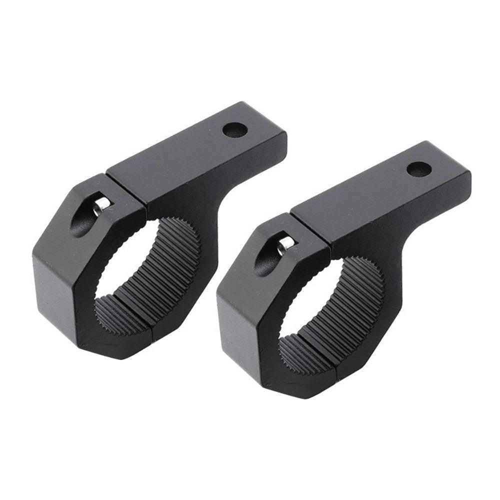 Auxbeam Roll Cage LED Light Bar Mounting Brackets – 1–2 Inch Fitment, 2 Pack