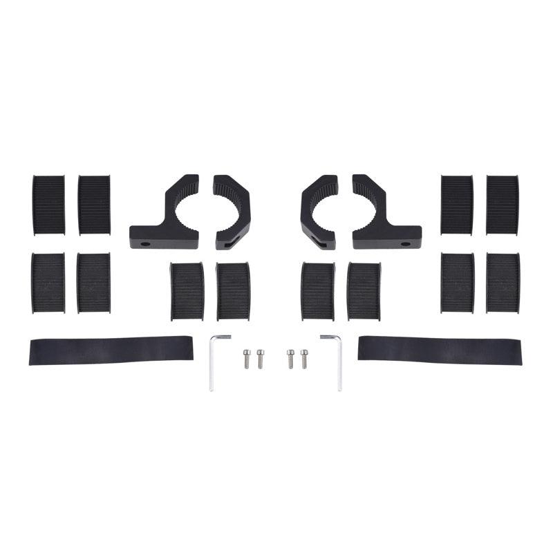 Auxbeam Roll Cage LED Light Bar Mounting Brackets – 1–2 Inch Fitment, 2 Pack