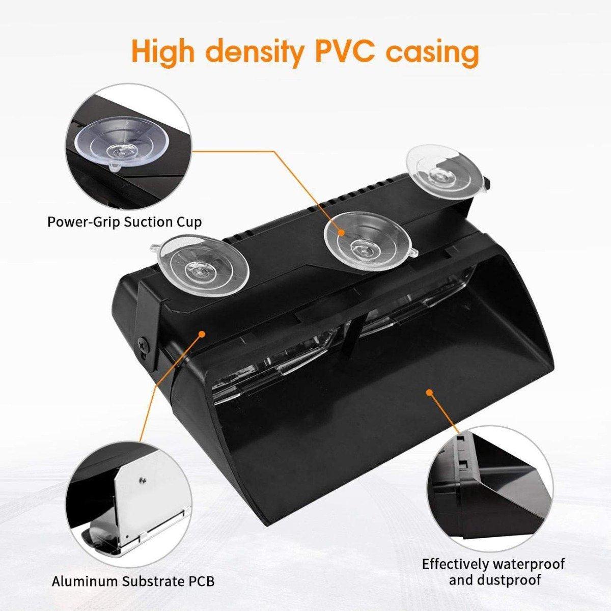 Auxbeam 16-LED Emergency Warning Strobe Light – With Suction Cups
