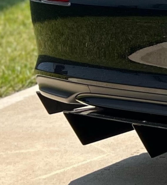 Honda Genuine Enclosed Rear Bumper Exhaust Garnish for 2022+ Honda Civic Sedan