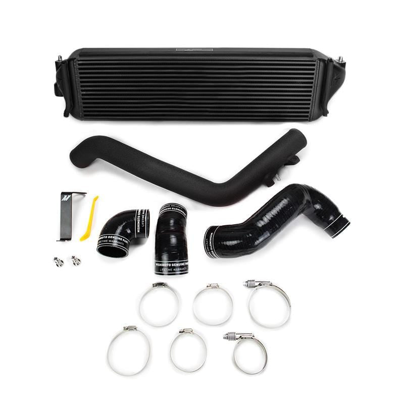 Mishimoto 2017+ Honda Civic Type R Intercooler Kit - Black Intercooler Black Pipes - Two Step Performance
