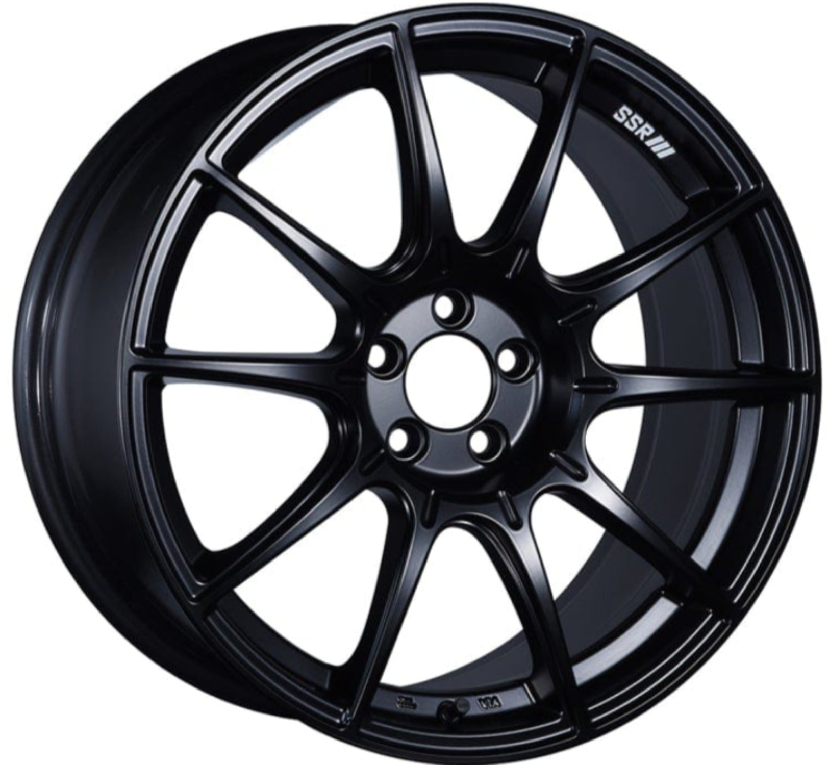 SSR GTX01 18x9.5 5x114.3 40mm Offset Flat Black Wheel - Two Step Performance