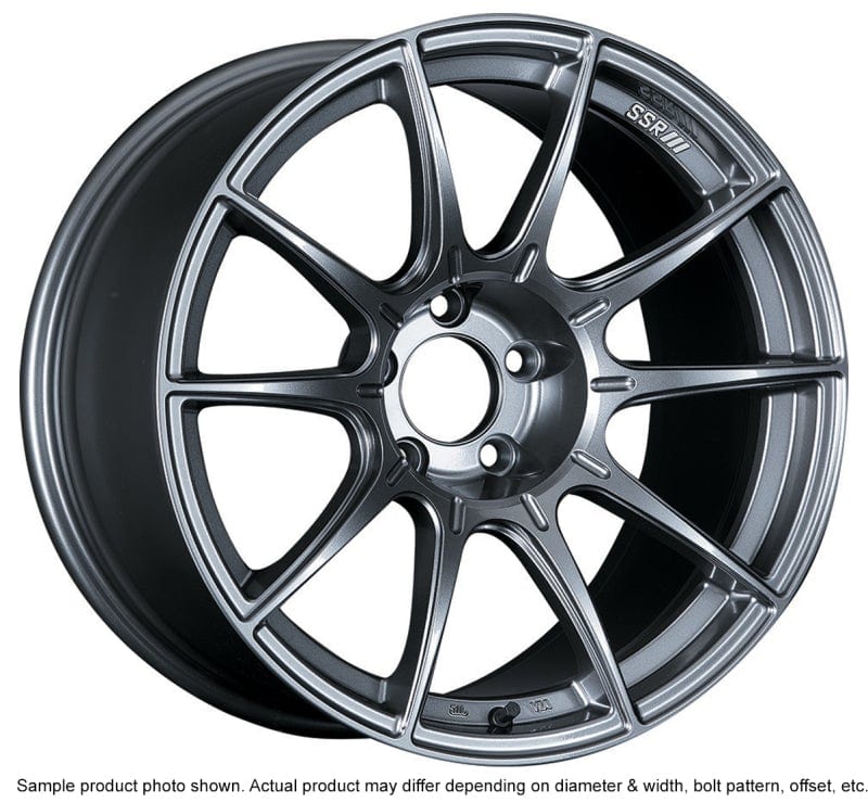 SSR GTX01 18x9.5 5x114.3 15mm Offset Dark Silver Wheel - Two Step Performance