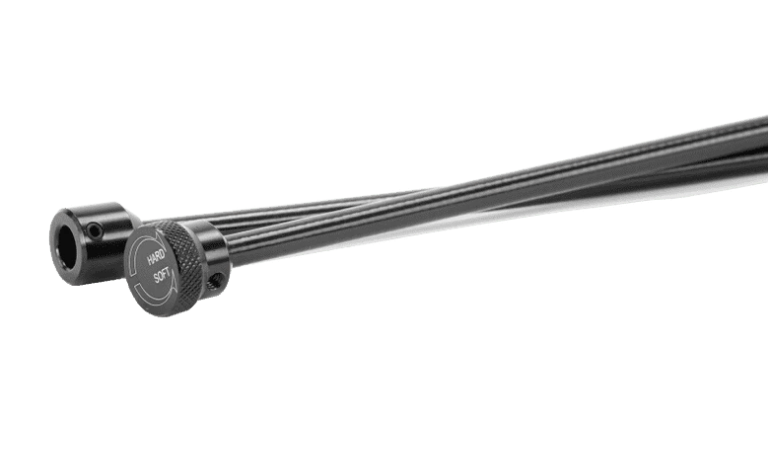 Black steel torsion bar with splined ends