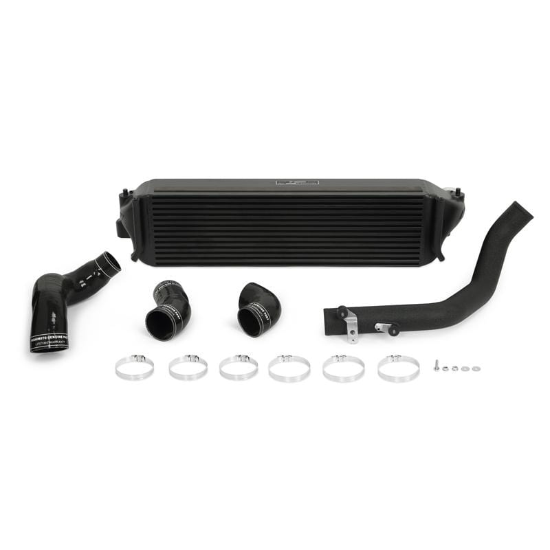 Mishimoto 2017+ Honda Civic Type R Intercooler Kit - Black Intercooler Black Pipes - Two Step Performance