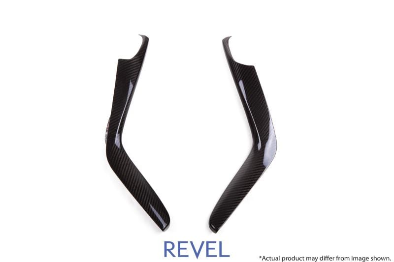 Revel GT Dry Carbon Center Console Side Panels (Left & Right) 16-18 Honda Civic - 2 Pieces - Two Step Performance