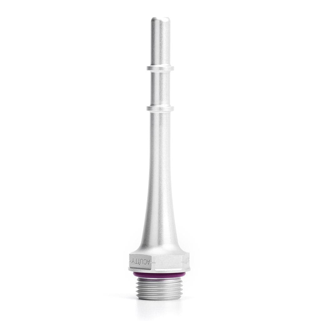 5/16" Quick-Connect to -8 O-Ring Boss (ORB) Adapter, 100mm flange to tip - Two Step Performance