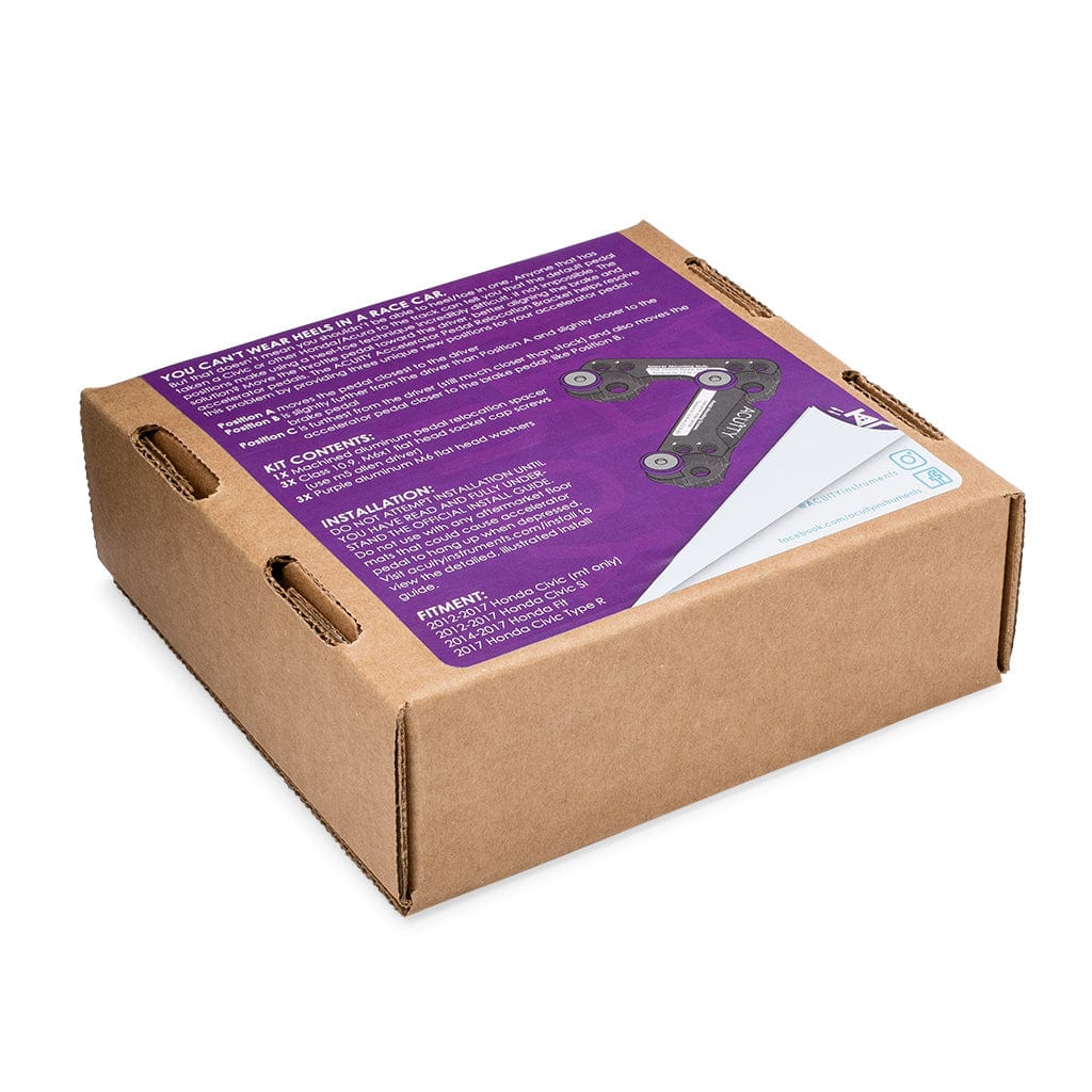 Throttle Pedal Spacer for the Left-Hand-Drive Vehicles - Two Step Performance