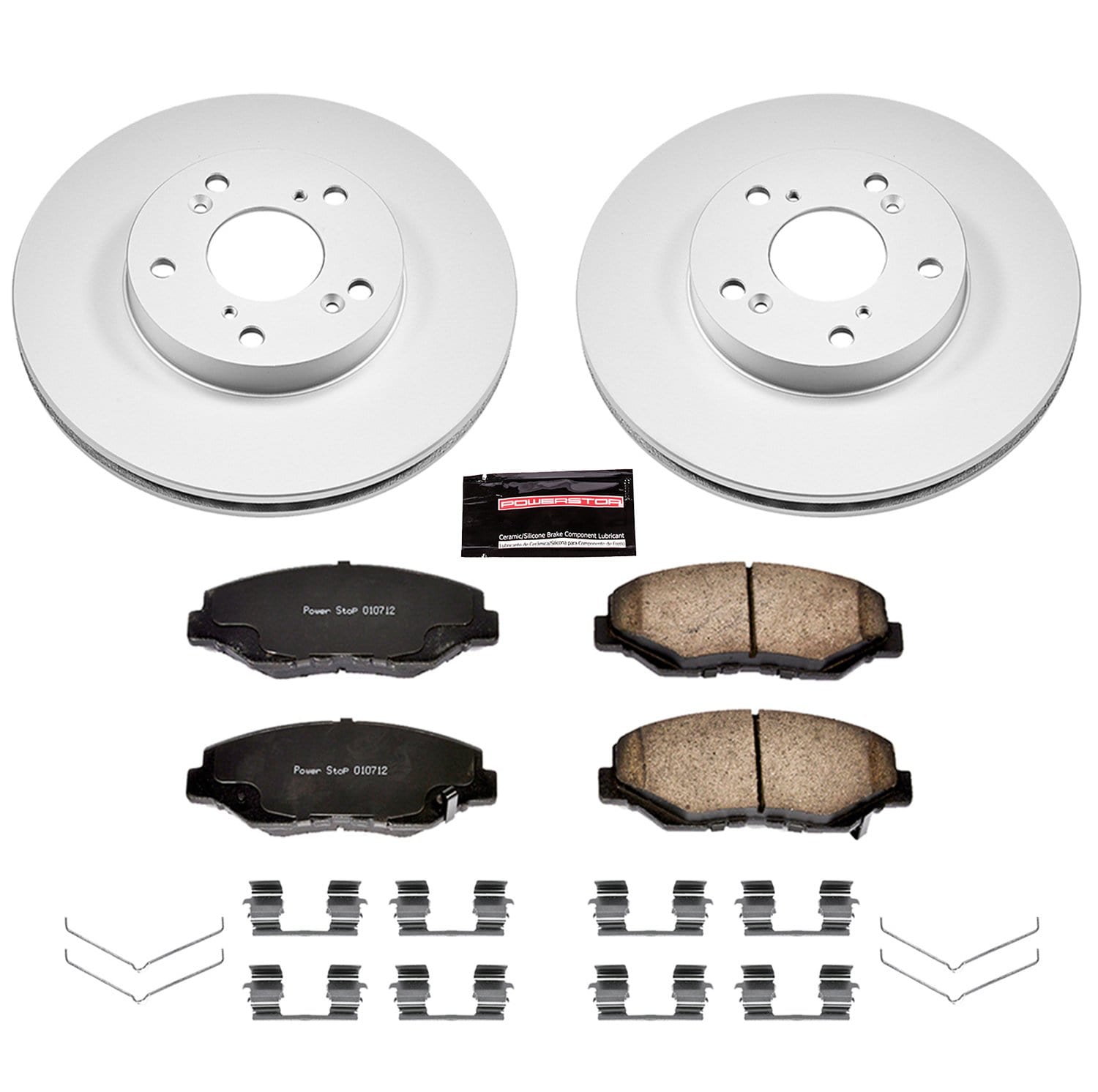 Z17 Evolution Geomet® Coated Brake Kit for 2016+ Honda Civic Non-Si - Two Step Performance