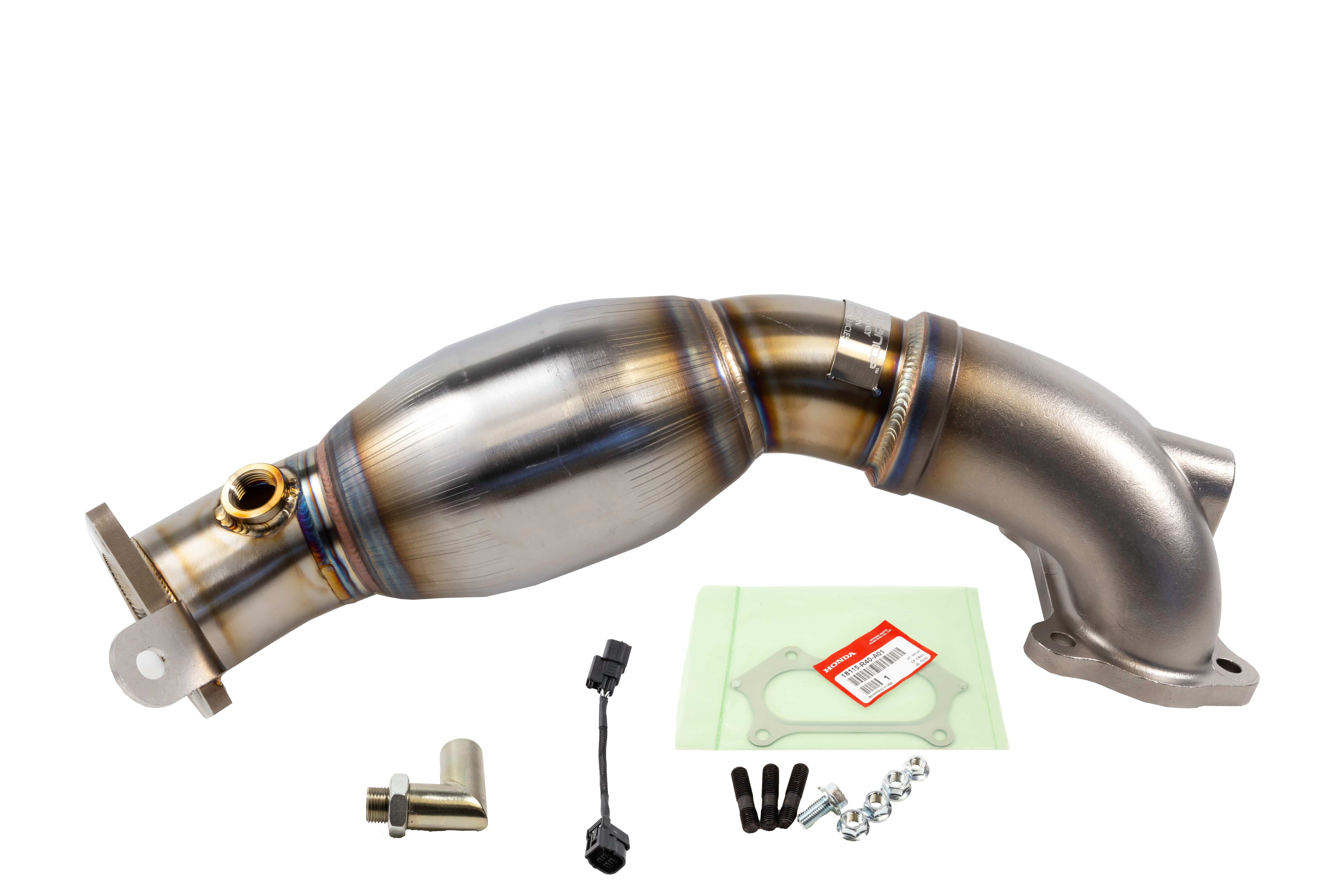 Catted Downpipe Upgrade for 2016-2021 Civic 2.0L N/A - Two Step Performance