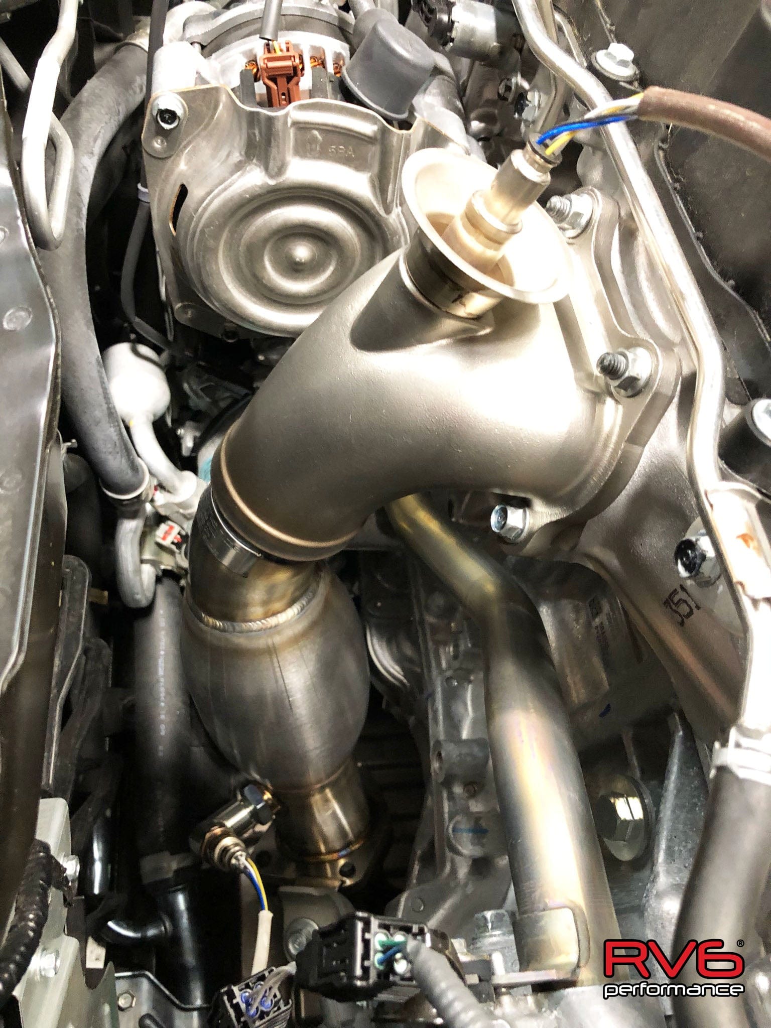 Catted Downpipe Upgrade for 2016-2021 Civic 2.0L N/A - Two Step Performance