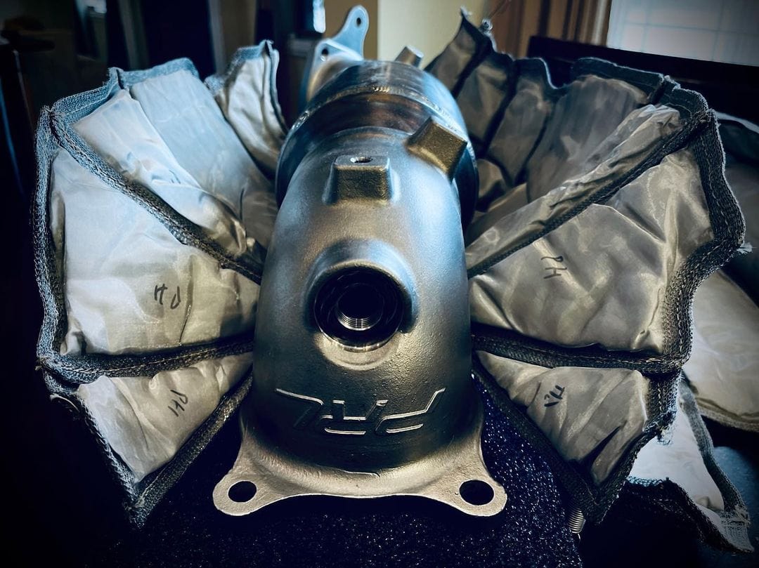 2017+ Acura/Honda Form Fitting Downpipe Blanket - PRL HVDP - FK8 Accord TLX RDX - Two Step Performance