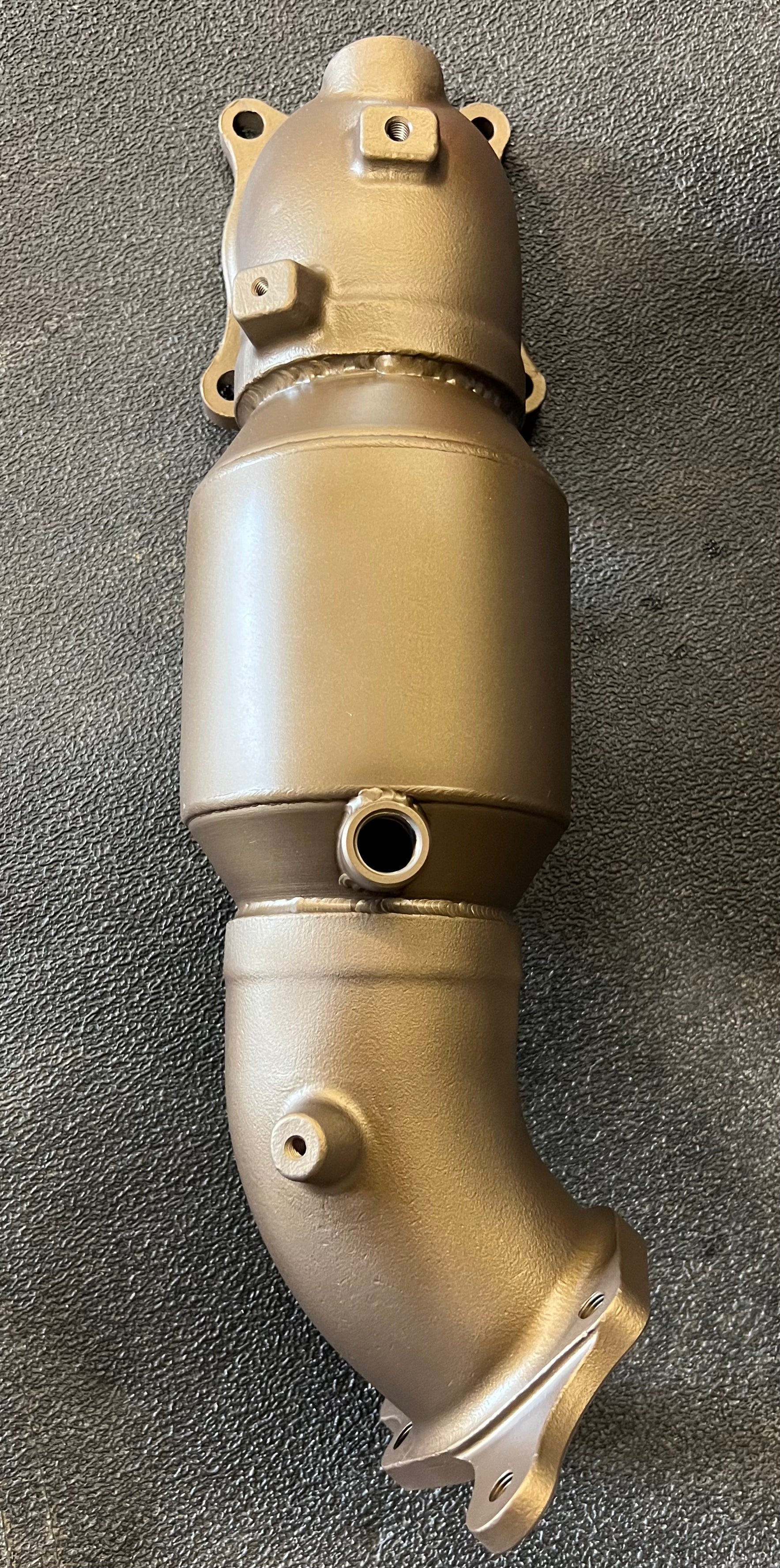 High Efficiency Downpipe Upgrade for 2017+, 2023+ Honda Civic Type R FK8 FL5 2.0T & 2024+ Acura Integra Type S 2.0T DE5