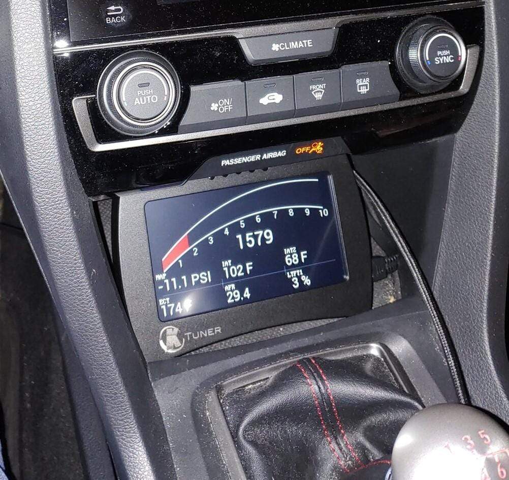 NEW KTuner V2 Center Console Mount for 2016+ Honda Civic - Two Step Performance