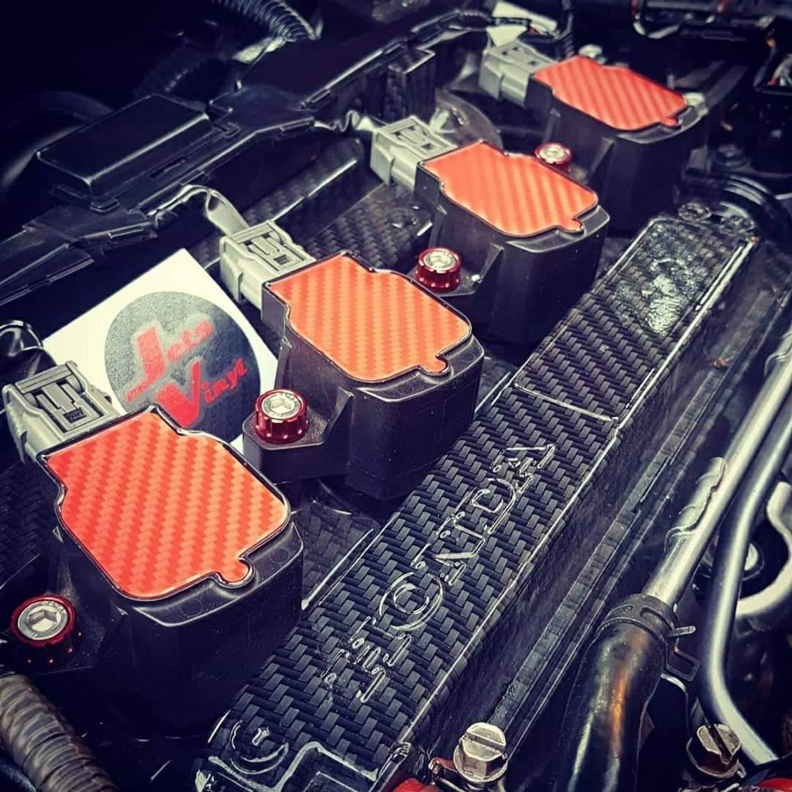 Ignition Coil Covers for 2016+ Honda Accord Civic CRV 1.5T - Two Step Performance