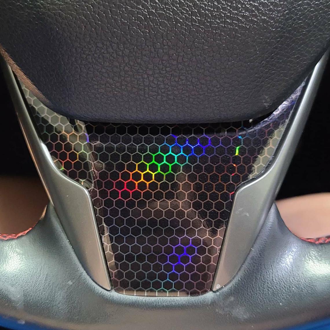 Steering Wheel Overlay Insert - Two Step Performance