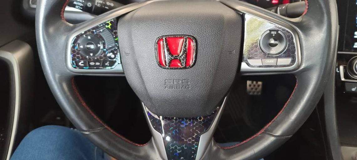 Steering Wheel Overlay Insert - Two Step Performance