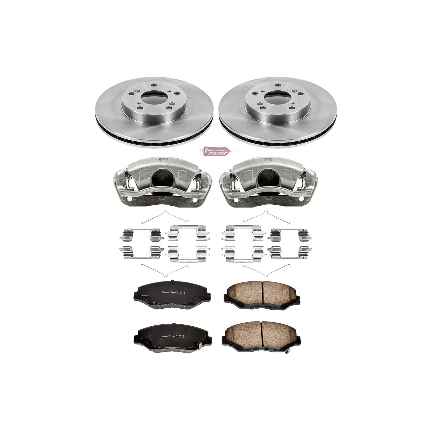 Autospecialty Front Brake Upgrade for 2016+ Honda Civic Non-Si - Two Step Performance