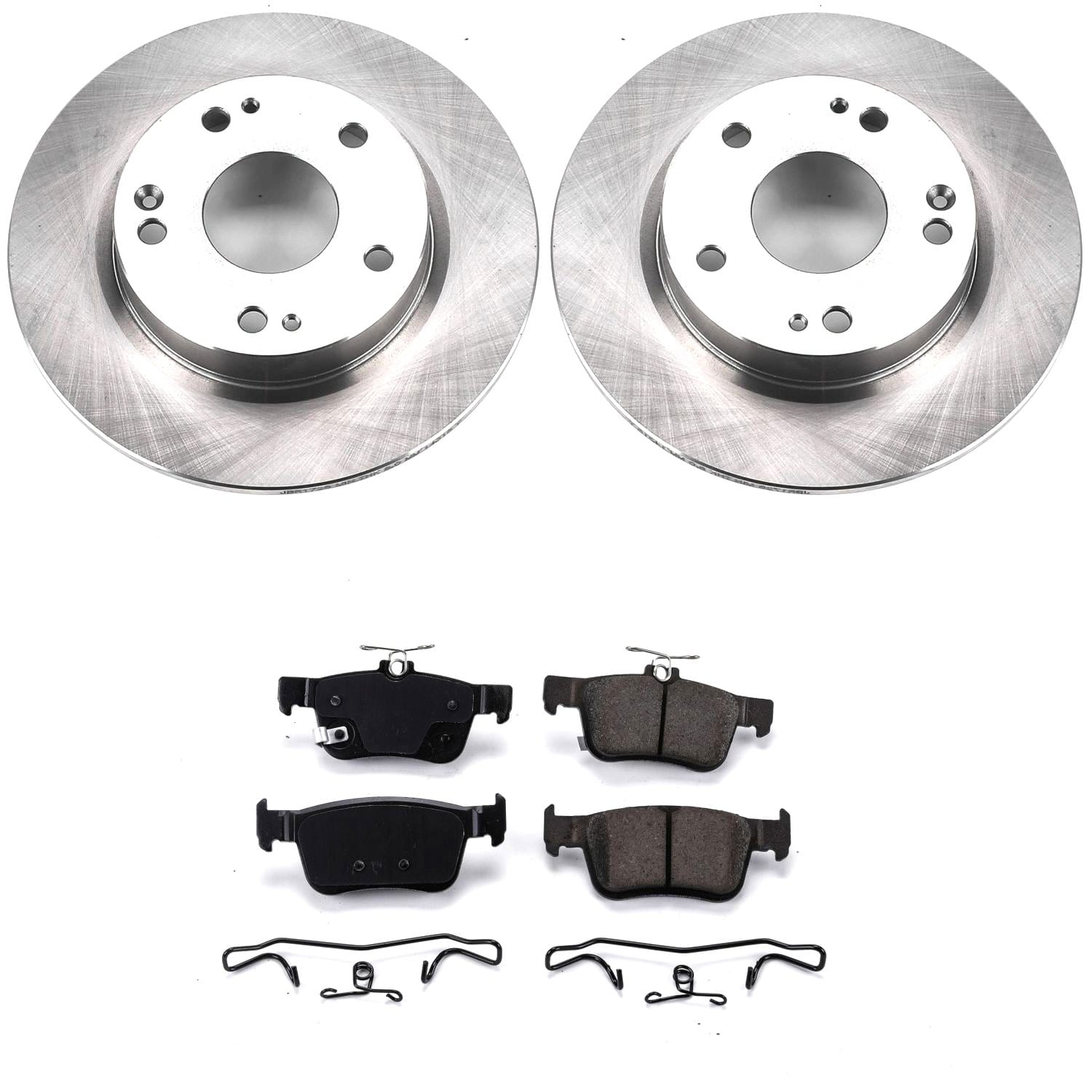 Autospecialty Stock Replacement Brake Kit for 2016+ Honda Civic Non-Si - Two Step Performance