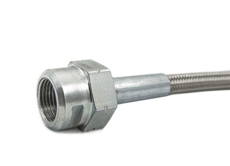 2017+ Civic Type R FK8 Stainless Steel Braided Clutch Line - Two Step Performance