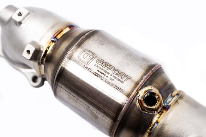 High Volume Downpipe Upgrade for 2017 - 2021 Honda Civic Type R FK8 - Two Step Performance