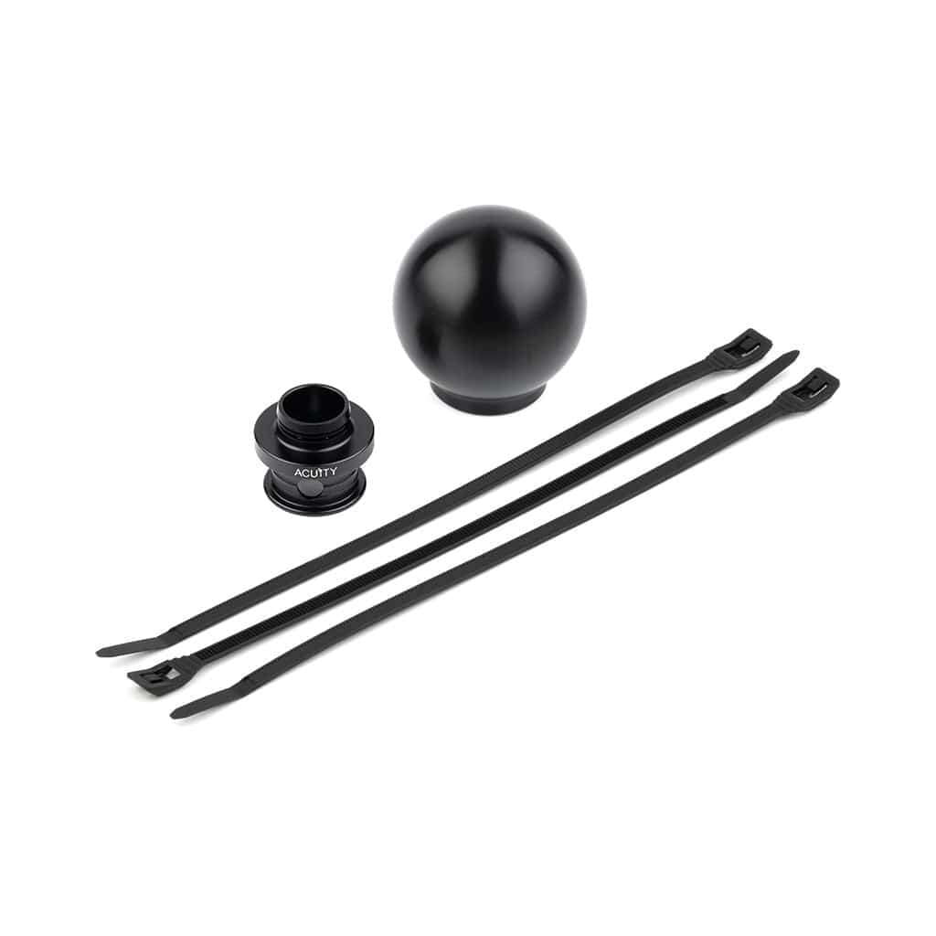POCO Insulated Low-Profile Shift Knob in Black (M10X1.5) - Two Step Performance