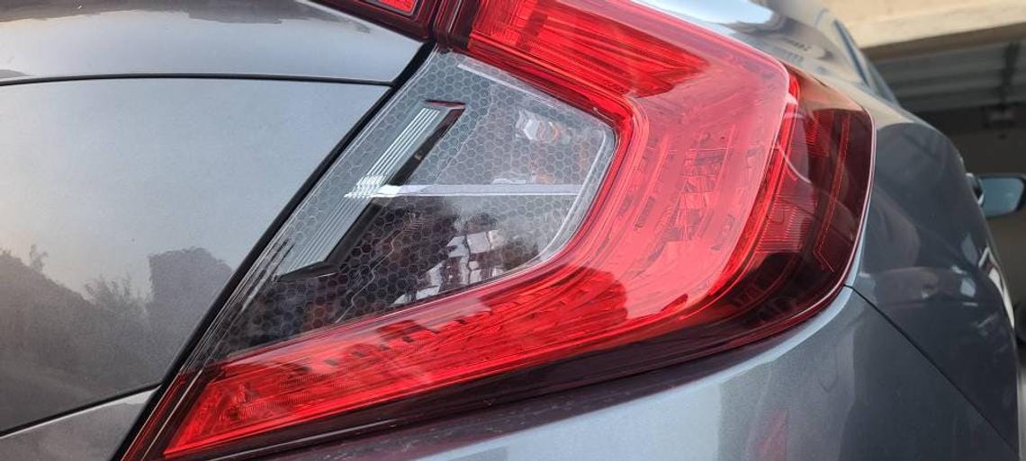 Reverse Tail Light Tint for 2016+ Honda Civic - Two Step Performance