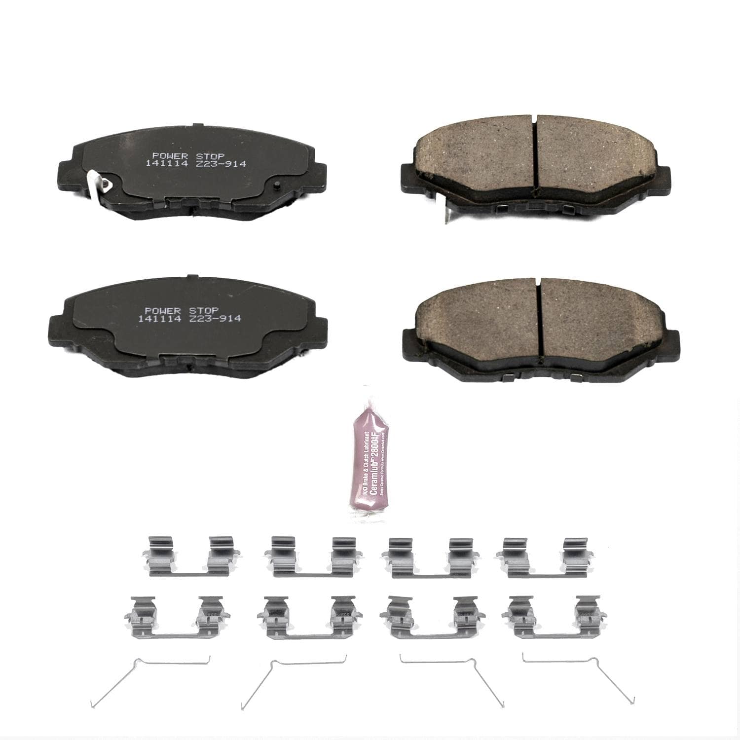 Z23 Evolution Sport Brake Pads for 2016+ Honda Civic Non-Si - Two Step Performance