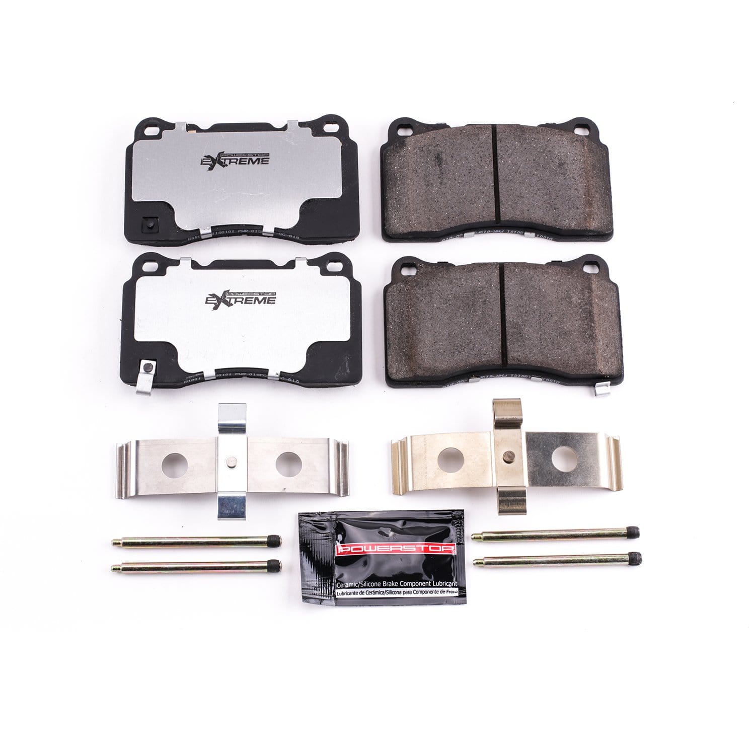 Z26 Extreme Street Performance Front Brake Pads for 2017+ Honda Civic Type R FK8 - Two Step Performance