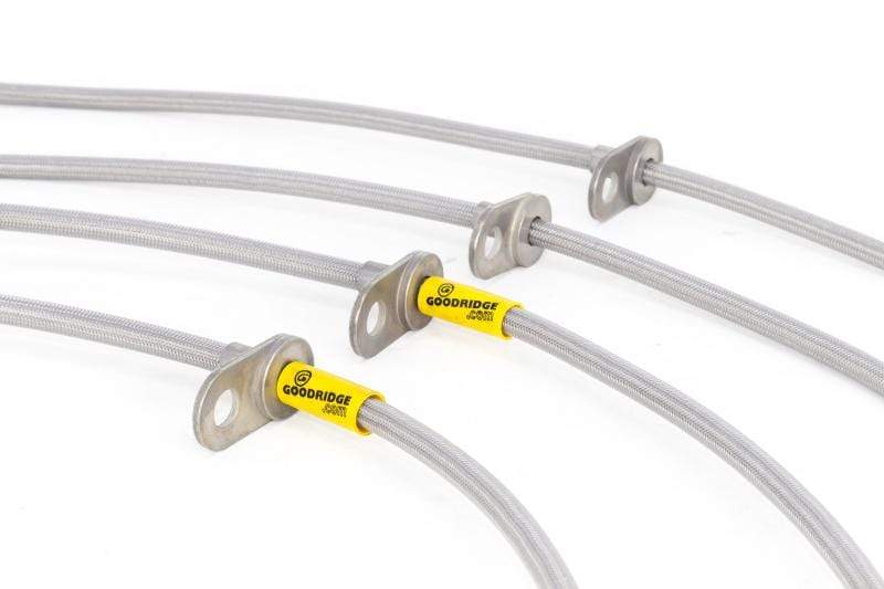 Goodridge 17-18 Honda Civic Hatchback SS Brake Lines - Two Step Performance