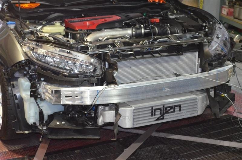 Injen 17-20 Honda Civic Type-R (FK8) I4 2.0L Bar and Plate Front Mount Intercooler - Two Step Performance