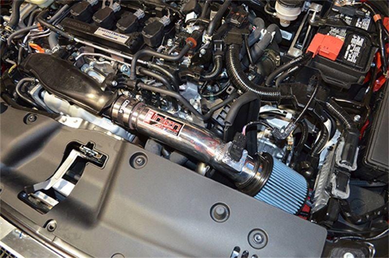 Injen 2016+ Honda Civic 1.5L Turbo (Excl Si) Polished Short Ram Air Intake - Two Step Performance