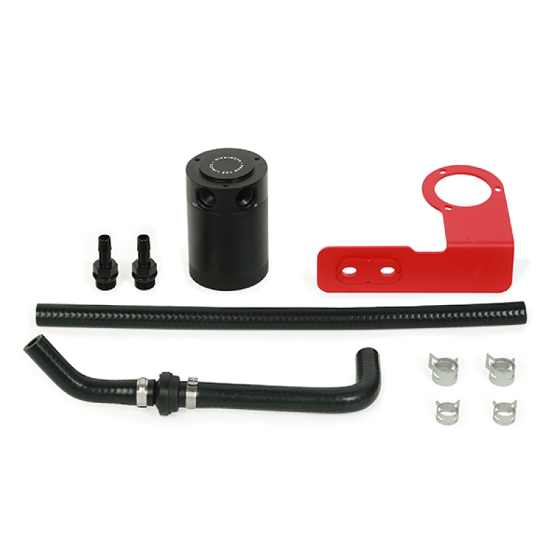 Mishimoto 2018+ Honda Accord 1.5T Direct Fit Catch Can - Red Bracket - Two Step Performance